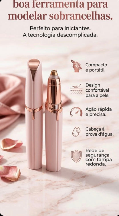 Aparador de sobrancelha elétrico